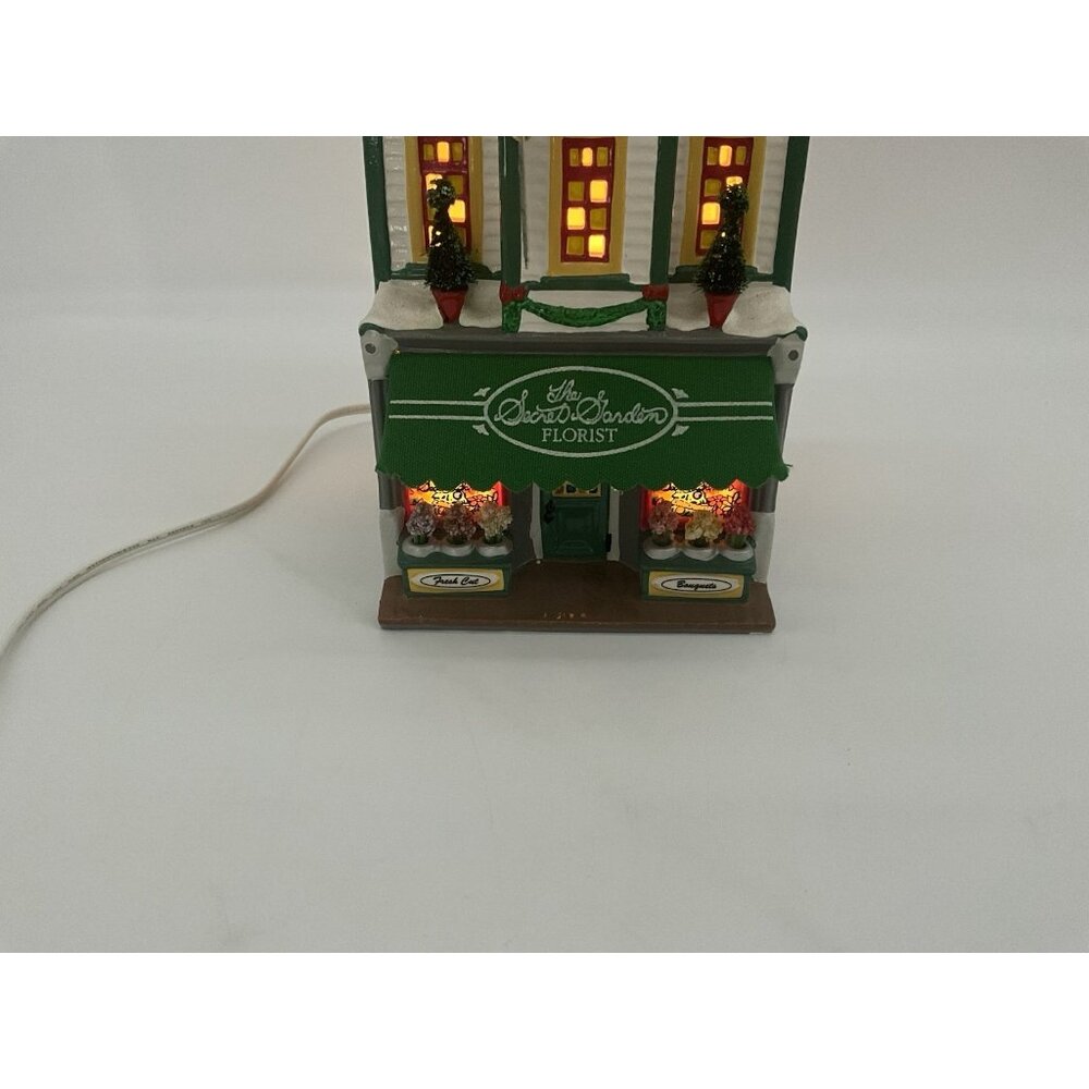 Department 56 - Secret Garden Florist #54885 Original Snow Village 1996 w/box - Picture 16 of 16